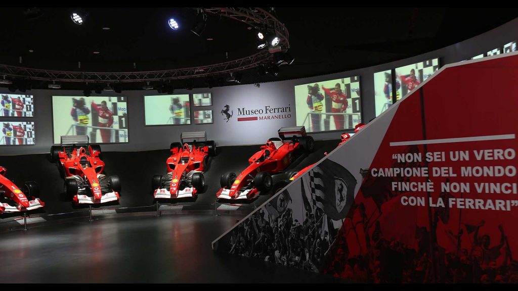 Salón de exhibición del 50 aniversario de Michael Schumacher