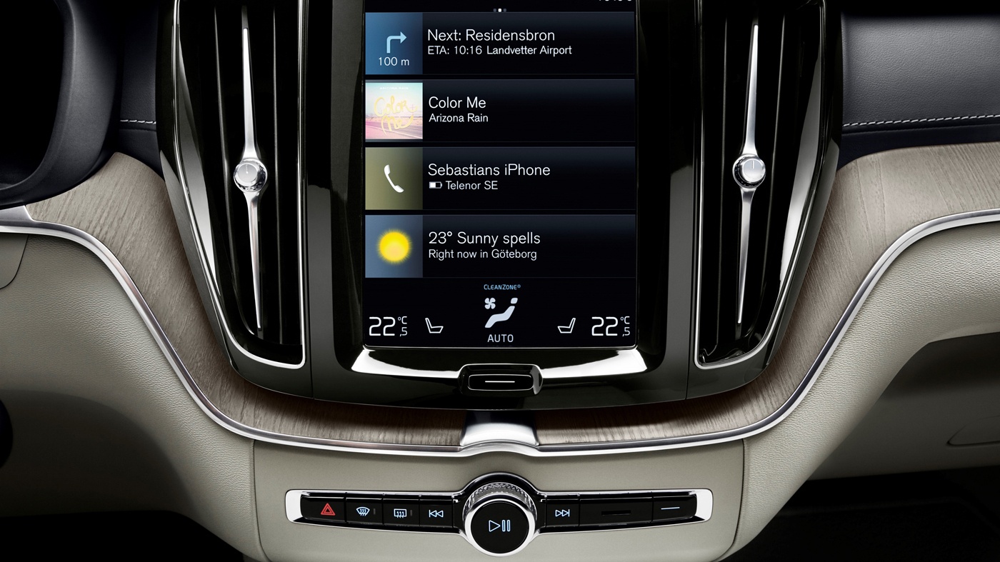 Volvo XC60 2019 touch screen