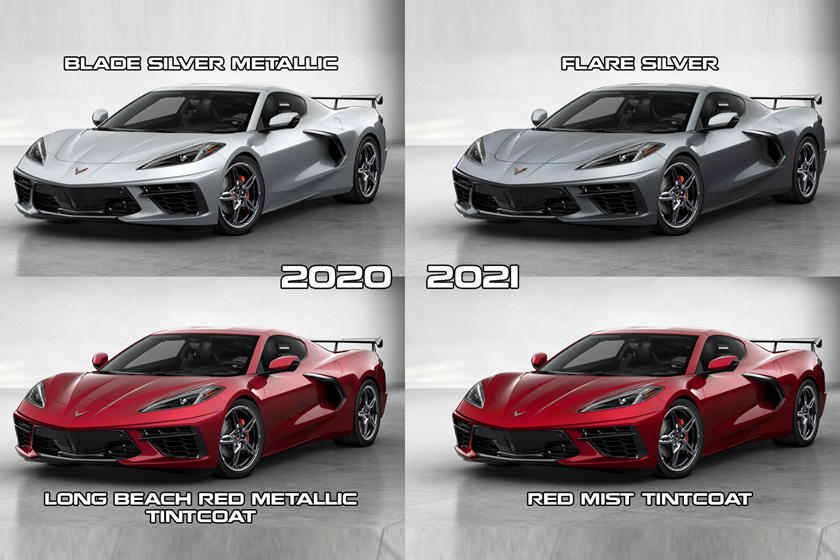 Nuevos colores para el Corvette C8 2021