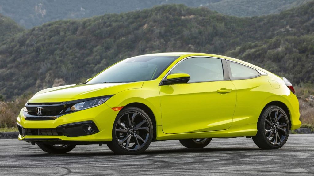 Honda Civic Coupe descontinuado para 2021