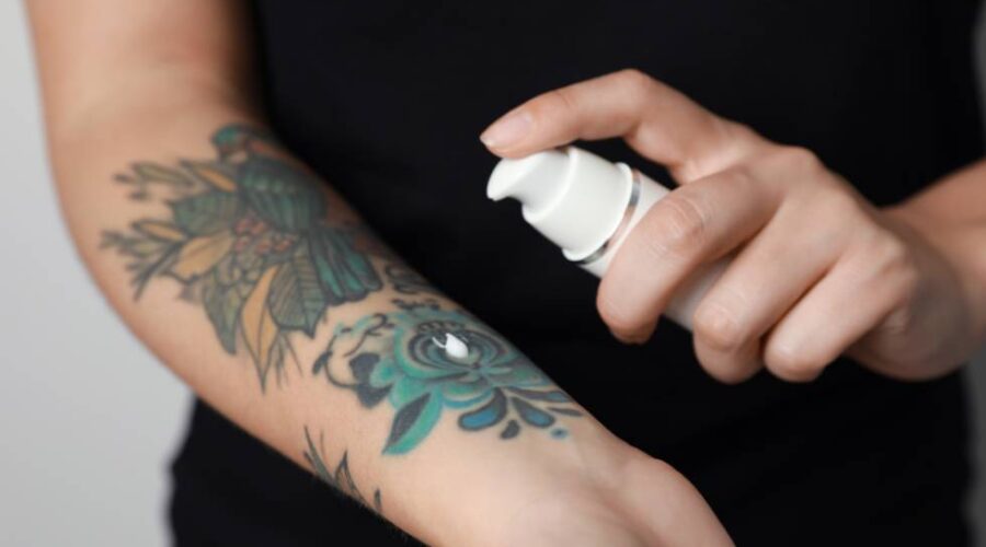 Cuidado de tatuajes