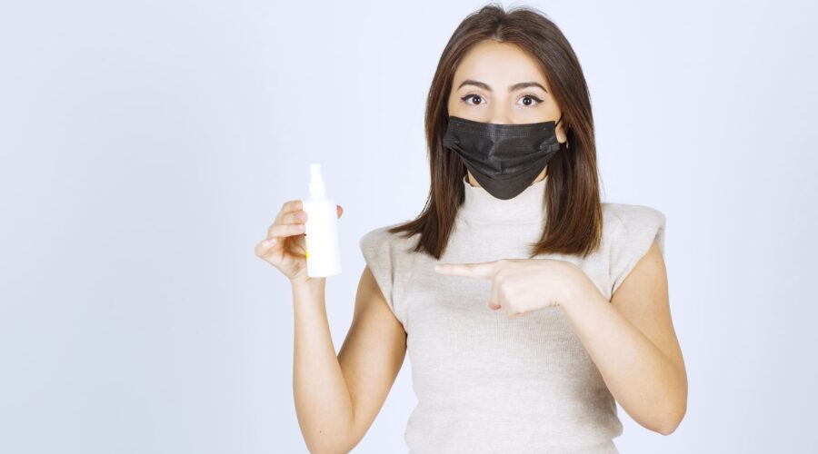 Imagen de una persona aliviada tras usar un descongestionante