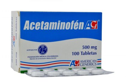 acetaminofen caja
