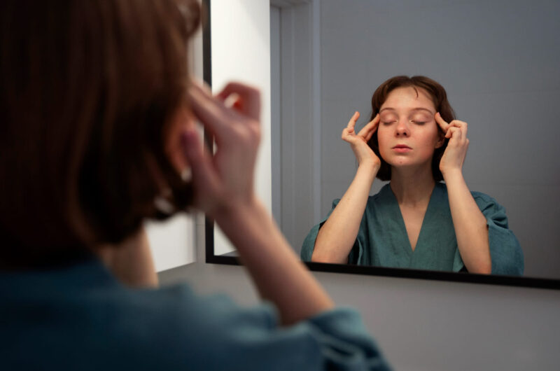 El impacto del estrés en las imperfecciones de la cara