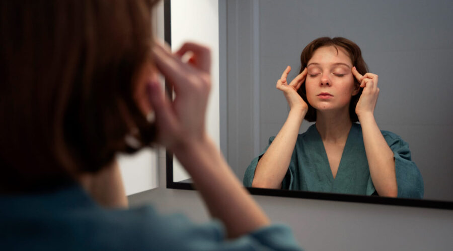 El impacto del estrés en las imperfecciones de la cara