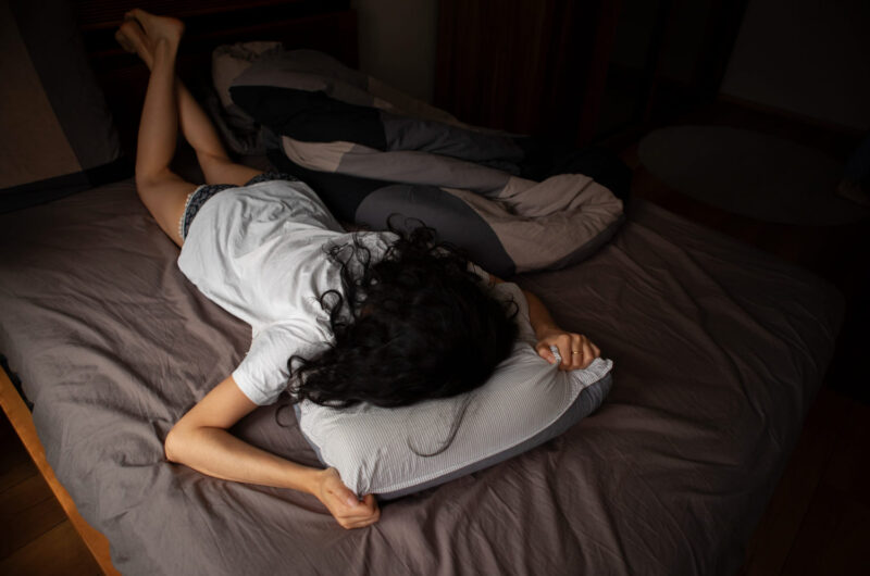 Persona con insomnio