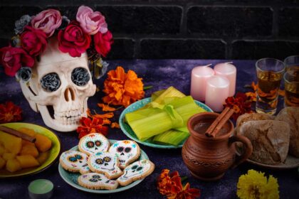 Altar de Día de muertos